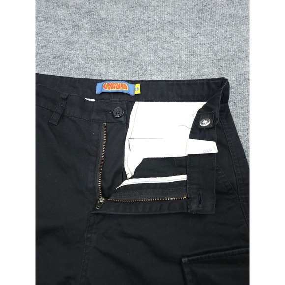 Empyre Cargo Pants Men's 28 ( FITS 28 x 25) *HEMMED* Black - Picture 8 of 14